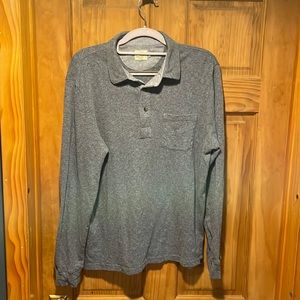 Faherty long sleeve polo.